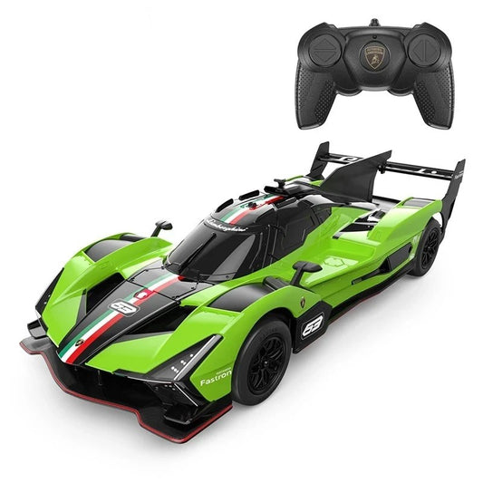 Rastar 1:24 RC Lamborghini SC63 Uzaktan Kumandalı Araba | 2.4 Ghz 20 Cm Yeşil Lisanslı Model 6+ Yaş ve Üzeri Çocuklar İçin