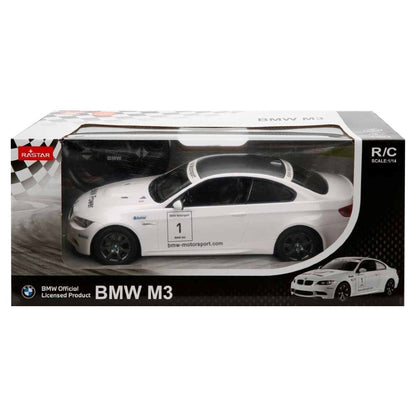 Rastar 1:14 Bmw M3 Uzaktan Kumandalı Araba 2.4 Ghz Işıklı Beyaz 32 Cm | 6 Yaş ve Üzeri Çocuklar İçin