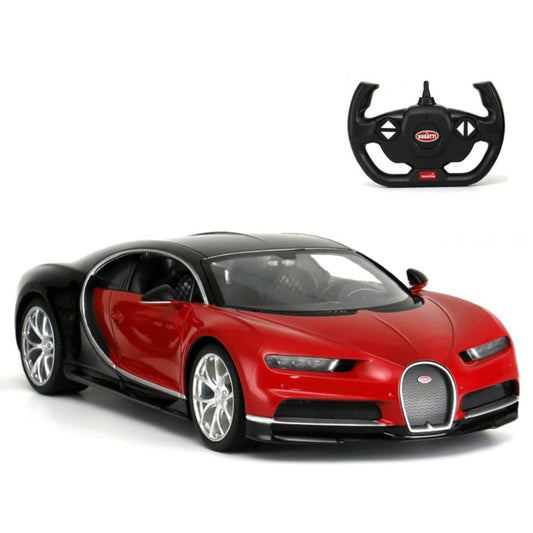 Rastar 1:14 Bugatti Chiron Uzaktan Kumandalı Araba 2.4 Ghz Işıklı Kırmızı 30 Cm | 6 Yaş ve Üzeri Çoc