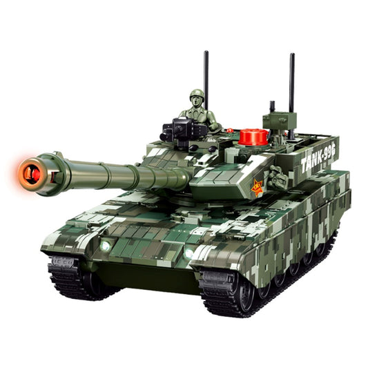 Hstar 1:16 RC Battle Armored Uzaktan Kumandalı Tank |  27 Mhz 6 Chanel USB Şarj 35 Cm Sesli ve Işıklı 6+ Yaş ve Üzeri Çocuklar İçin