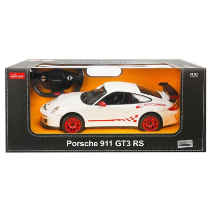 Rastar 1:14 Porsche 911 RS Uzaktan Kumandalı Araba 2.4 Ghz Işıklı 30 cm Beyaz | 6 Yaş ve Üzeri Çocuklar İçin