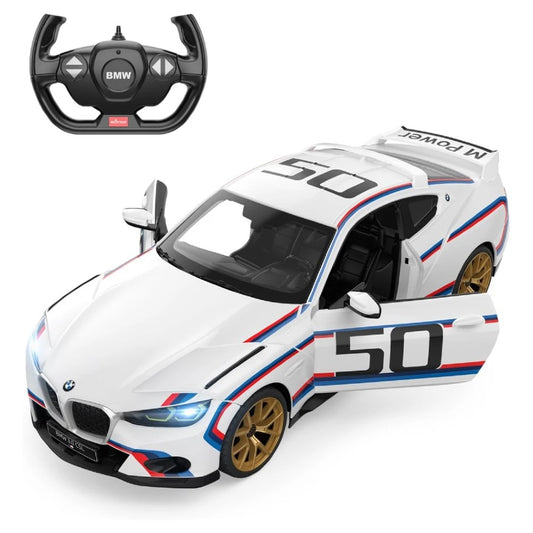 Rastar 1:14 Bmw 3.0 CSL Uzaktan Kumandalı Araba 2.4 Ghz Işıklı Beyaz 30 Cm | 6 Yaş ve Üzeri Çocuklar İçin
