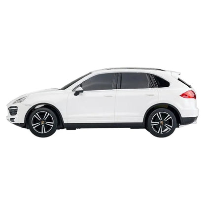Rastar 1:14 Porsche Cayenne Turbo Uzaktan Kumandalı Araba 2.4 Ghz Işıklı Beyaz 30 cm | 6 Yaş ve Üzeri Çocuklar İçin