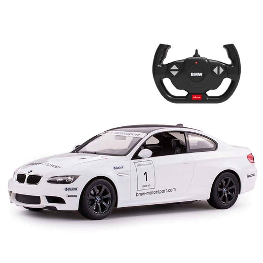Rastar 1:14 Bmw M3 Uzaktan Kumandalı Araba 2.4 Ghz Işıklı Beyaz 32 Cm | 6 Yaş ve Üzeri Çocuklar İçin
