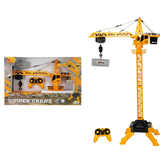 Suncon RC İş Makinesi Sesli ve Işıklı 2.4 Ghz USB Şarj 94 Cm Uzaktan Kumandalı Kule Vinç | 3 Yaş ve Üzeri Çocuklar İçin