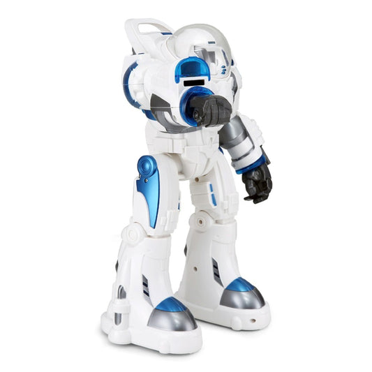 Rastar Uzaktan Kumandalı Robot Spaceman Infrared Sesli ve Işıklı Beyaz | 8 Yaş ve Üzeri Çocuklar İçin  Dans Eden ve Disk Atan Teknolojik Oyun Arkadaşı