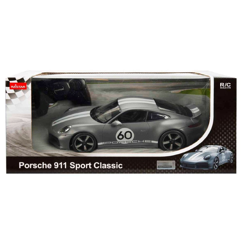 Rastar 1:16 Porsche 911 Sport Classic Uzaktan Kumandalı Araba 2.4 Ghz 28 Cm | 6 Yaş ve Üzeri Çocukla