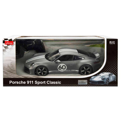 Rastar 1:16 Porsche 911 Sport Classic Uzaktan Kumandalı Araba 2.4 Ghz 28 Cm | 6 Yaş ve Üzeri Çocukla