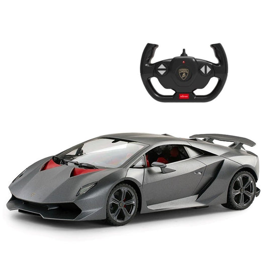 Rastar 1:14 Lamborghini Sesto Elemento Uzaktan Kumandalı Araba 2.4 Ghz Işıklı Koyu Gri | 6 Yaş ve Üzeri Çocuklar İçin