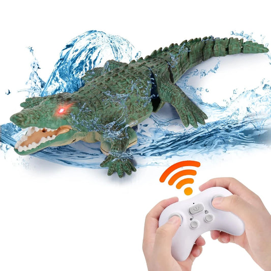 Suncon 1:12 RC Timsah Uzaktan Kumandalı Hayvan | 2.4 Ghz USB Şarj 35 Cm 360° Dönüş 6+ Yaş ve Üzeri Çocuklar İçin