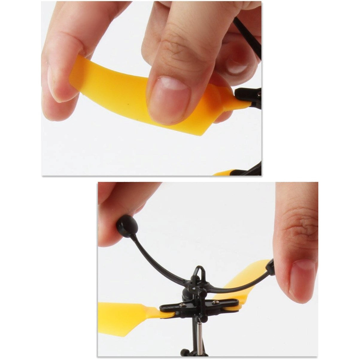LH 1804 El Sensörlü Helikopter USB Şarj 20 Cm Yeşil