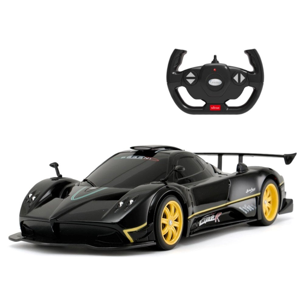 Rastar 1:14 RC Pagani Zonda R Uzaktan Kumandalı Araba | 2.4 Ghz 35 Cm Siyah Lisanslı Model 6+ Yaş ve Üzeri Çocuklar İçin