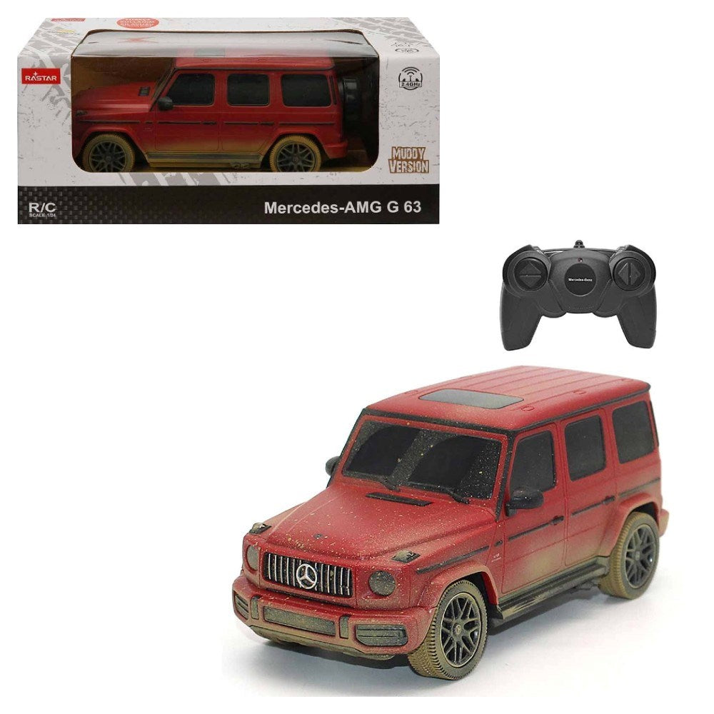 Rastar 1:24 Mercedes-Benz AMG G63 Uzaktan Kumandalı Araba Muddy 2.4 Ghz | 6 Yaş ve Üzeri Çocuklar İç