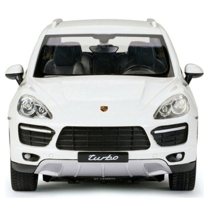 Rastar 1:14 Porsche Cayenne Turbo Uzaktan Kumandalı Araba 2.4 Ghz Işıklı Beyaz 30 cm | 6 Yaş ve Üzeri Çocuklar İçin