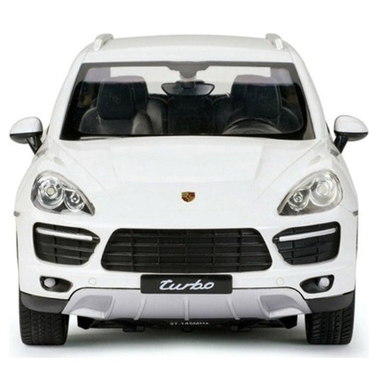 Rastar 1:14 Porsche Cayenne Turbo Uzaktan Kumandalı Araba 2.4 Ghz Işıklı Beyaz 30 cm | 6 Yaş ve Üzeri Çocuklar İçin