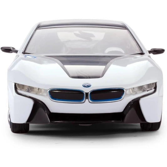 Rastar 1:14 RC BMW i8 Uzaktan Kumandalı Araba | 2.4 Ghz USB Şarj Beyaz 30 Cm Lisanslı Model Işıklı Otomatik Açılır Kapı 6+ Yaş ve Üzeri Çocuklar İçin