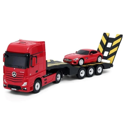 Rastar 1:26 RC Mercedes-Benz Actros Uzaktan Kumandalı Tır 1:24 RC Mercedes-AMG GT Araç Dahil | 2.4 Ghz USB Şarj Kırmızı Lisanslı Model 6+ Yaş ve Üzeri Çocuklar İçin