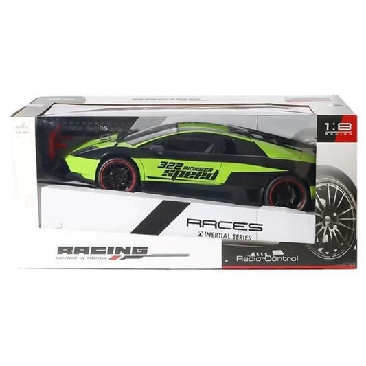 Can Racing 1:8 RC Poineer Uzaktan Kumandalı Araba | 2.4 Ghz USB Şarj 47 Cm Full Fonksiyon Siyah-Yeşil 8+ Yaş ve Üzeri Çocuklar İçin Kumoyu Oynamaya Hazır !