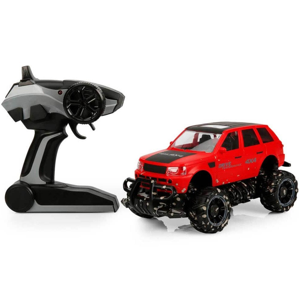 Crazon 1:18 Uzaktan Kumandalı 4x4 Crazy Off-Road Araba 2.4 Ghz Usbj Şarj Kırmızı