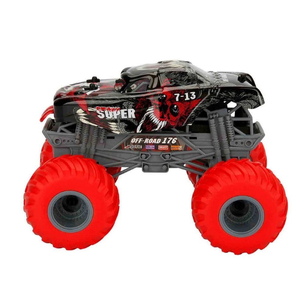 Crazon 1:18 RC Dev Tekerlekli Spirit Beasts Uzaktan Kumandalı Araba | 2.4 Ghz 25 Cm USB Şarj 15 Km/s Crazy Super 4+ Yaş ve Üzeri Çocuklar İçin Kumoyu'da