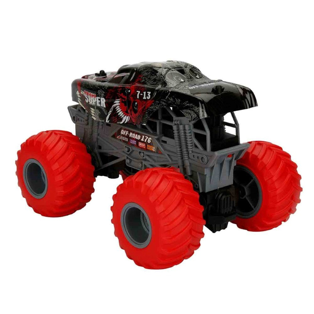 Crazon 1:18 RC Dev Tekerlekli Spirit Beasts Uzaktan Kumandalı Araba | 2.4 Ghz 25 Cm USB Şarj 15 Km/s Crazy Super 4+ Yaş ve Üzeri Çocuklar İçin Kumoyu'da
