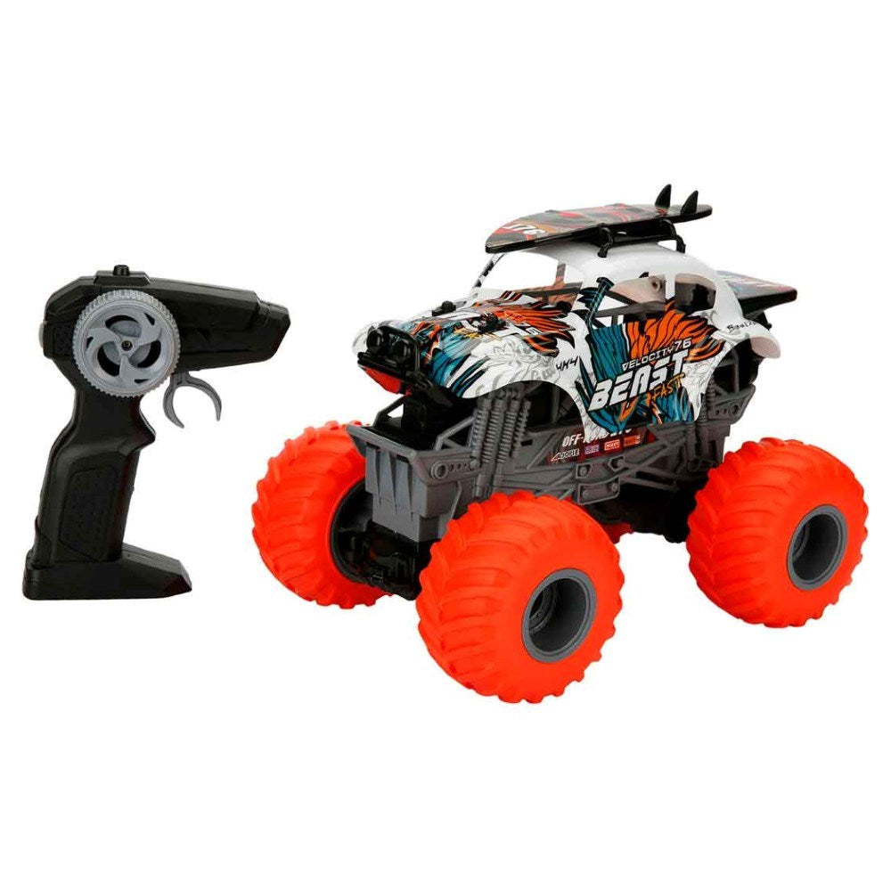 Crazon 1:18 Rc Dev Tekerlekli Spirit Beasts 2.4 Ghz 15 km/s Usb Şarj 25 Cm Velocity 76