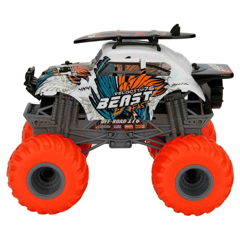 Crazon 1:18 Rc Dev Tekerlekli Spirit Beasts 2.4 Ghz 15 km/s Usb Şarj 25 Cm Velocity 76