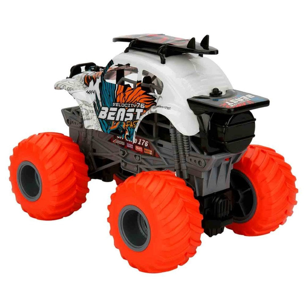 Crazon 1:18 Rc Dev Tekerlekli Spirit Beasts 2.4 Ghz 15 km/s Usb Şarj 25 Cm Velocity 76