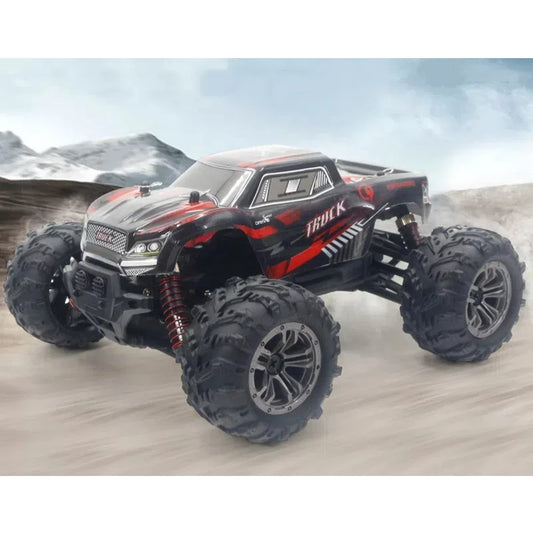 Xinlehong 1:20 RC 9145 Yüksek Hızlı Uzaktan Kumandalı Araba | 2.4 Ghz USB Şarj 26 Km/s 4WD Brushed Menzil 60 Metre Suya Dayanıklı Kırmızı 14+ Yaş ve Üzeri Çocuklar İçin