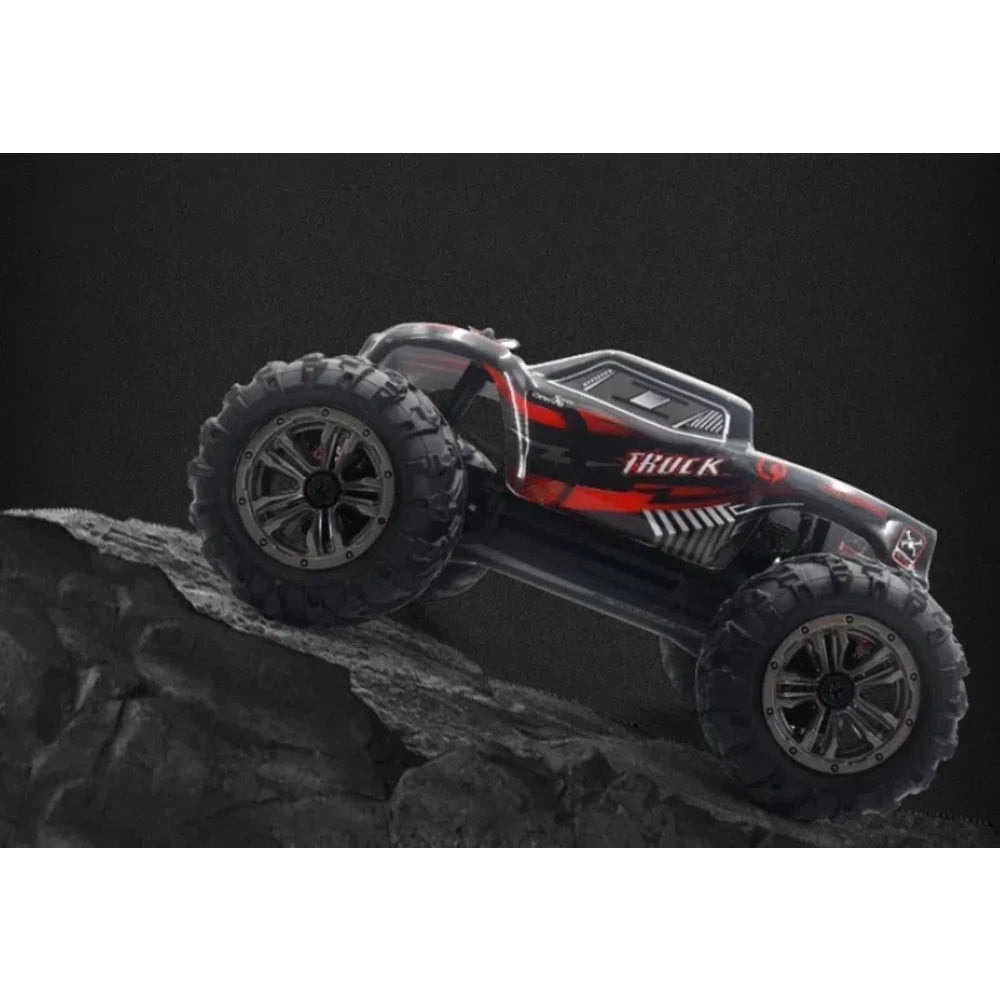 Xinlehong 1:20 RC 9145 Yüksek Hızlı Uzaktan Kumandalı Araba | 2.4 Ghz USB Şarj 26 Km/s 4WD Brushed Menzil 60 Metre Suya Dayanıklı Kırmızı 14+ Yaş ve Üzeri Çocuklar İçin