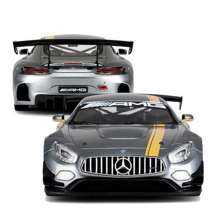Rastar 1:14 Mercedes AMG GT3 Uzaktan Kumandalı Araba 2.4 Ghz Işıklı Gri 34 Cm | 6 Yaş ve Üzeri Çocuk