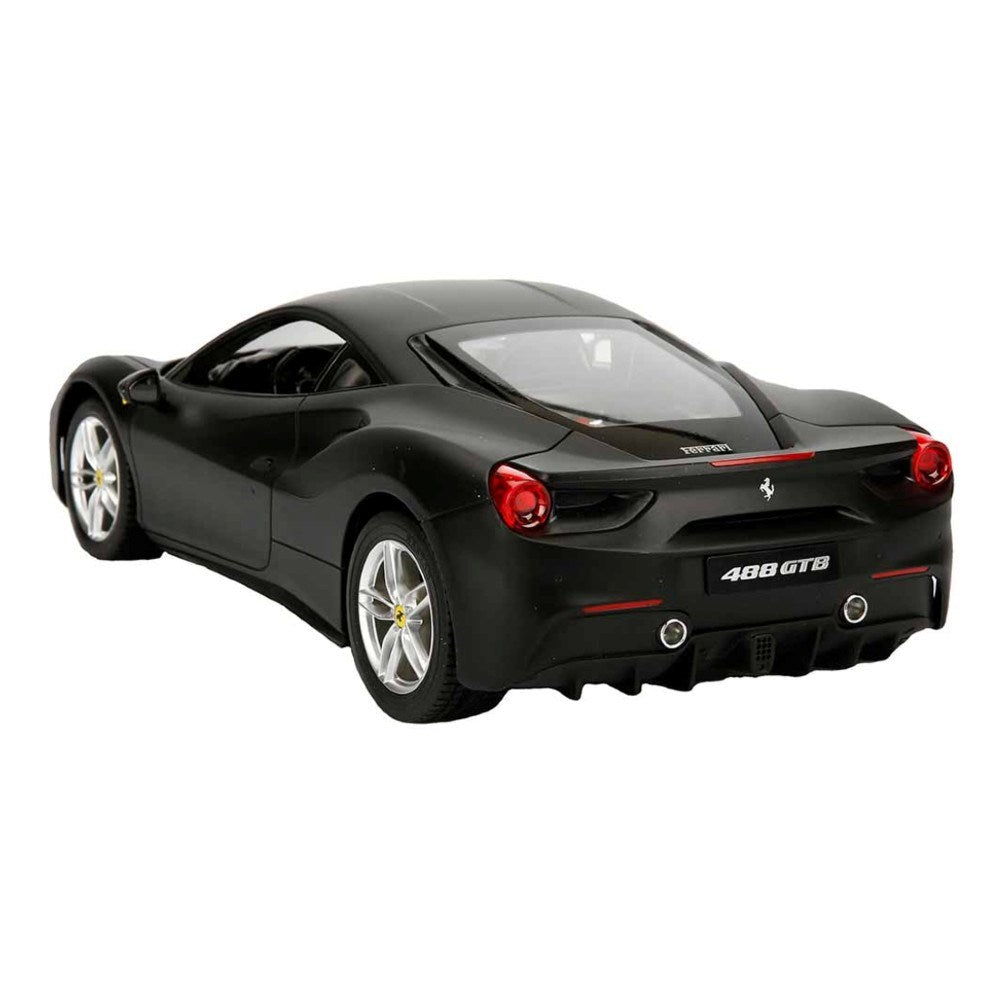 Rastar 1:14 Ferrari 488 GTB Uzaktan Kumandalı Araba 2.4 Ghz Işıklı Siyah 30 Cm | 6 Yaş ve Üzeri Çocu