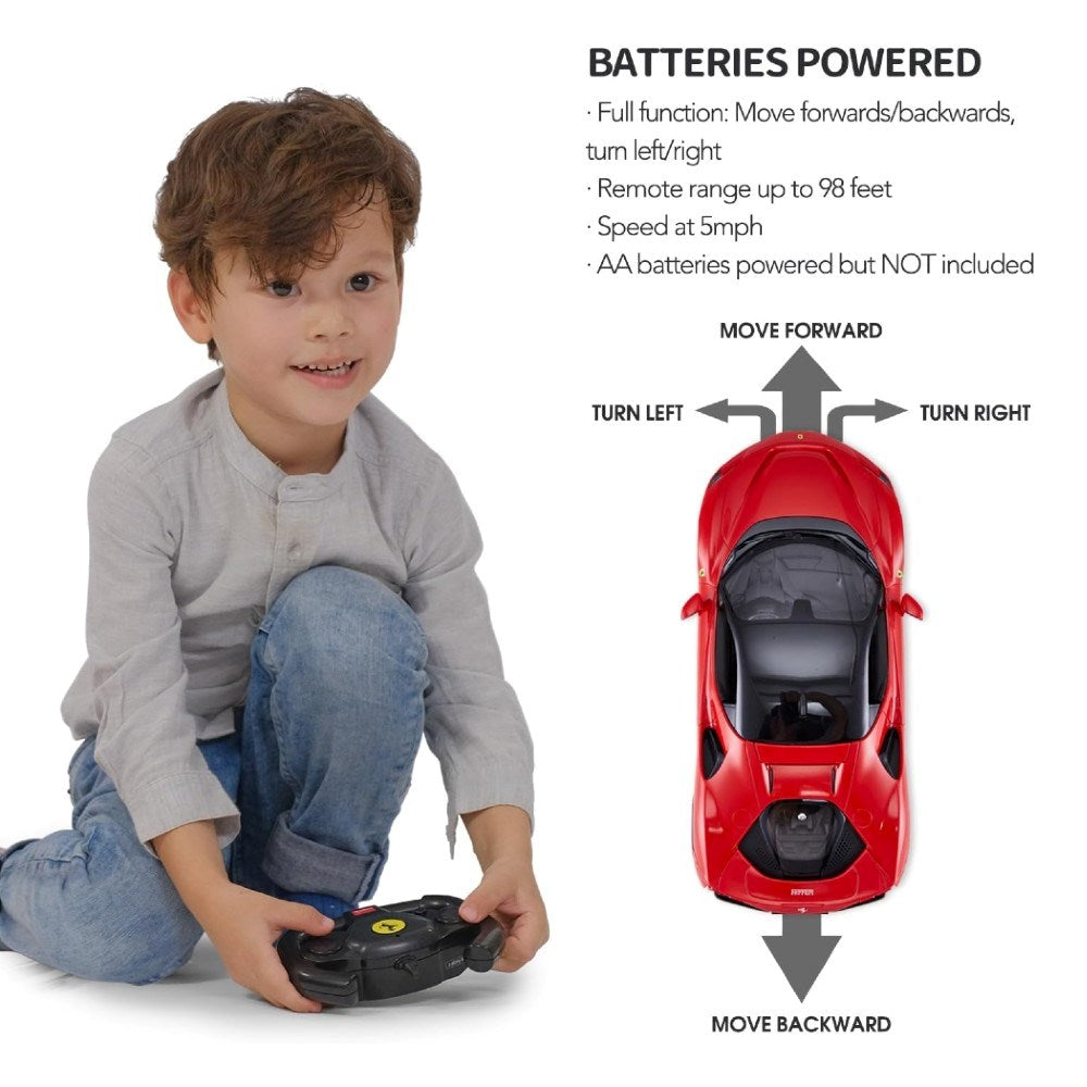 Rastar 1:14 Ferrari SF90 Stradale Uzaktan Kumandalı 2.4 Ghz Işıklı Kırmızı 34 Cm | 6 Yaş ve Üzeri Ço