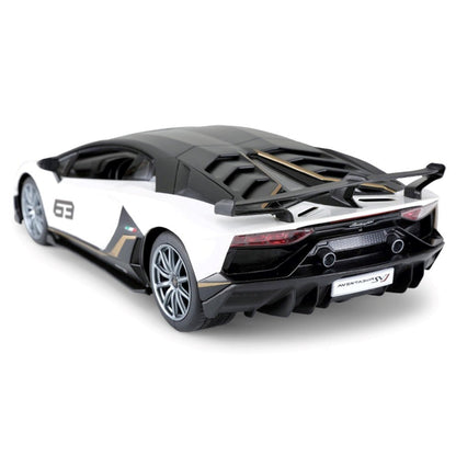 Rastar 1:14 Lamborghini Aventador SVJ Uzaktan Kumandalı Araba 2.4 Ghz Işıklı Beyaz 34 Cm | 6 Yaş ve 