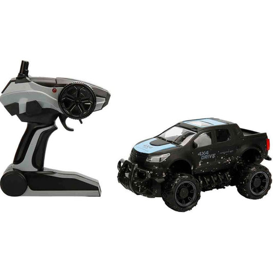 Crazon 1:18 Uzaktan Kumandalı 4x4 Crazy Off-Road Araba 2.4 Ghz Usbj Şarj Siyah Mavi