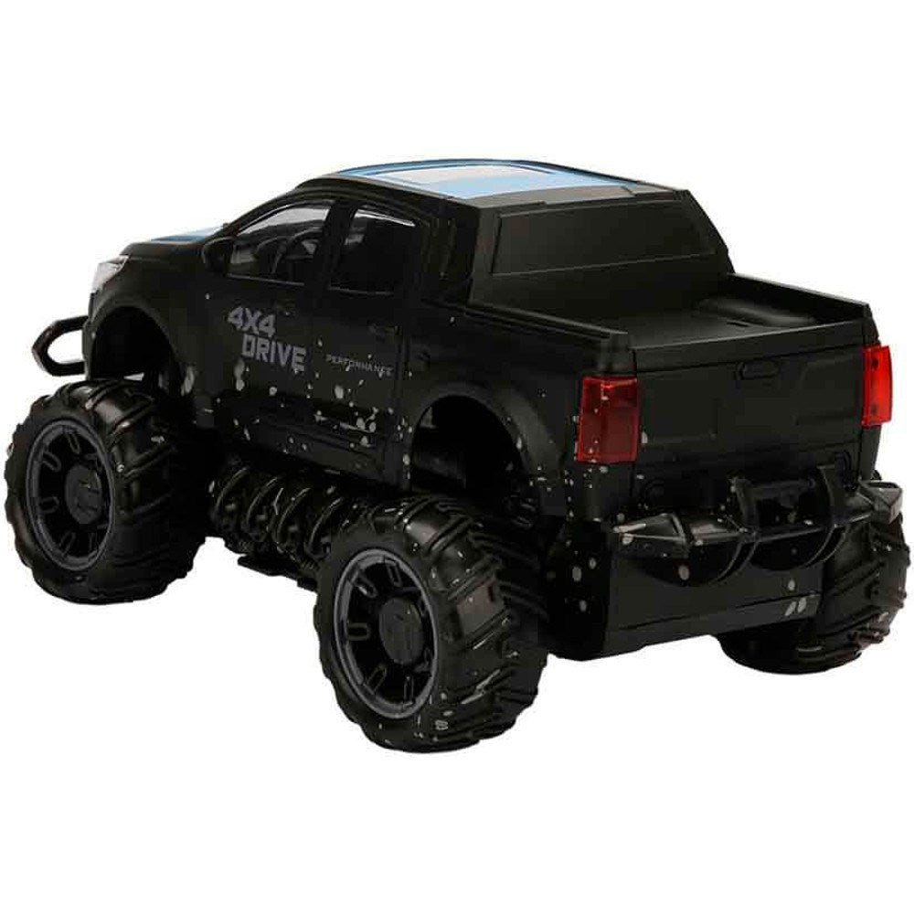 Crazon 1:18 Uzaktan Kumandalı 4x4 Crazy Off-Road Araba 2.4 Ghz Usbj Şarj Siyah Mavi