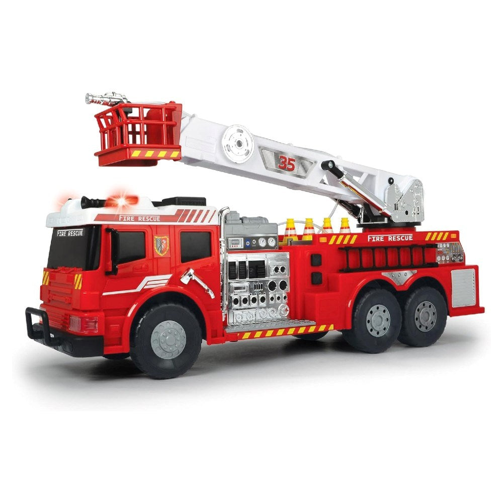Dickie 1:16 RC Aerial Ladder Truck Uzaktan Kumandalı İtfaiye Aracı | 2.4 Ghz 62 Cm Su Püskürtmeli Sesli ve Işıklı 6+ Yaş ve Üzeri Çocuklar İçin