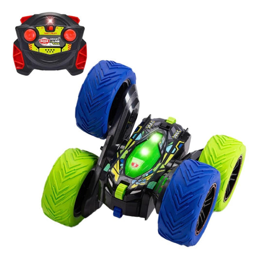 Dickie 1:18 RC Cyber Flip Uzaktan Kumandalı Araba | 2.4 Ghz USB Şarj 22 Cm 12 Km/s 360° Akrobasi Hareketleri ve Led Işıkları 6+ Yaş ve Üzeri Çocuklar İçin