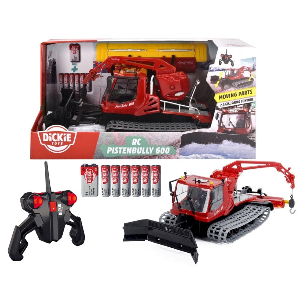 Dickie 1:18 RC Pistenbully 600 Uzaktan Kumandalı Kar Küreyici | 2.4 GHz 51 Cm 2 Km/s Işık Efektli Hareketli Kar Küreği 6+ Yaş ve Üzeri Çocuklar İçin Kumyo'da.