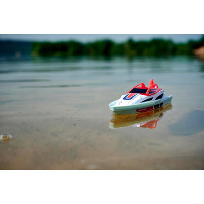 Dickie 1:48 RC Sea Cruiser Uzaktan Kumandalı Tekne | 2.4 Ghz 34 Cm Uzunluk 2 Km/s Turbo Fonksiyon 15 Metre Menzil 2 Kanal 6+ Yaş ve Üzeri Çocuklar İçin