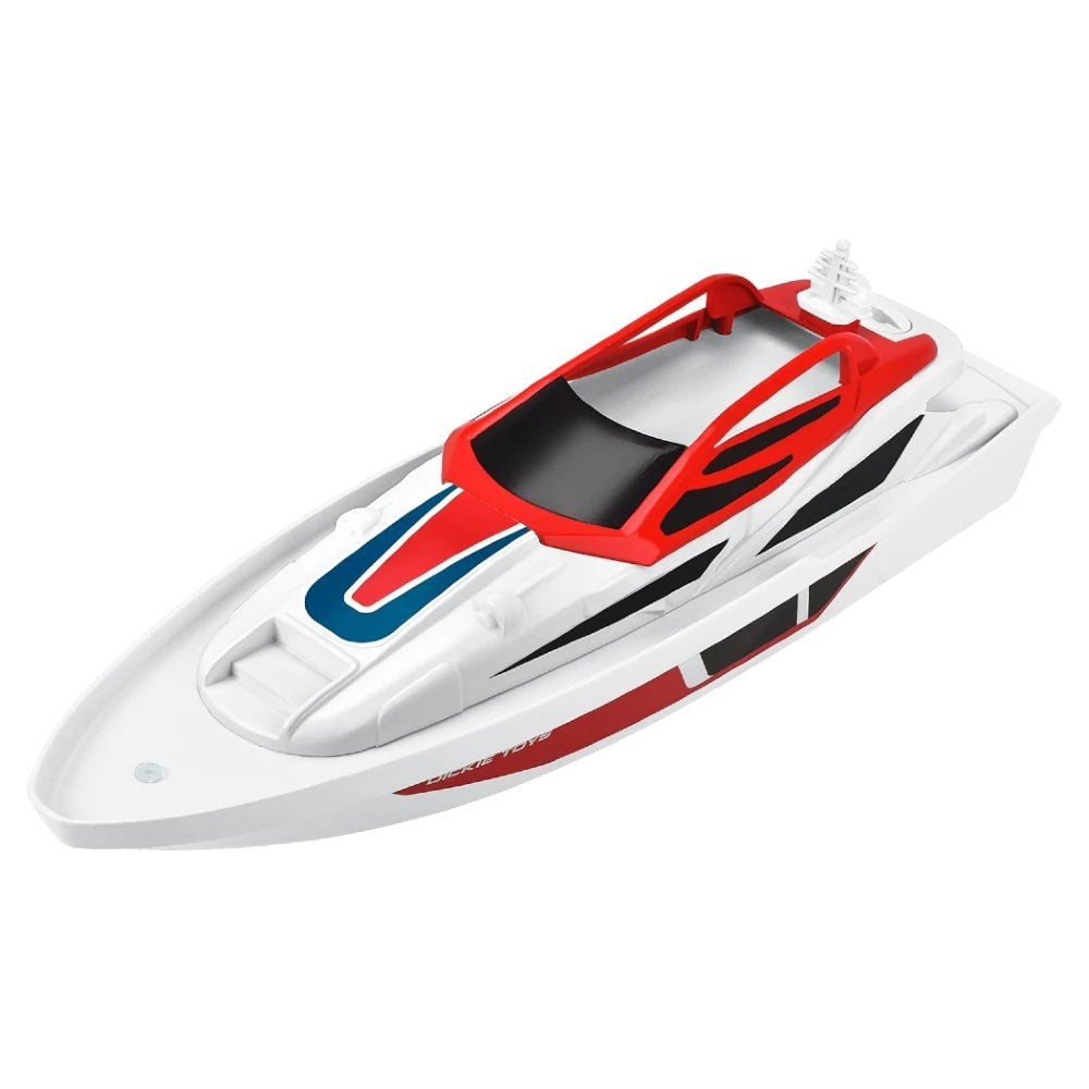 Dickie 1:48 RC Sea Cruiser Uzaktan Kumandalı Tekne | 2.4 Ghz 34 Cm Uzunluk 2 Km/s Turbo Fonksiyon 15 Metre Menzil 2 Kanal 6+ Yaş ve Üzeri Çocuklar İçin