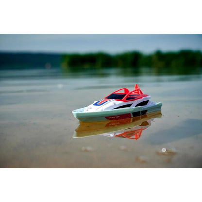 Dickie 1:48 RC Sea Cruiser Uzaktan Kumandalı Tekne | 2.4 Ghz 34 Cm Uzunluk 2 Km/s Turbo Fonksiyon 15 Metre Menzil 2 Kanal 6+ Yaş ve Üzeri Çocuklar İçin