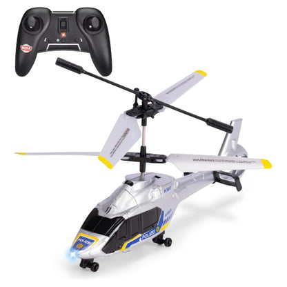 Dickie 1:60 RC Airbus H160 Uzaktan Kumandalı Polis Helikopteri | 2.4 Ghz USB Şarj 21 Cm 6 Km/s Işıklı ve Uçuş Dengeleyicili 8+ Yaş ve Üzeri Çocuklar İçin