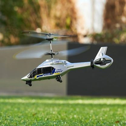 Dickie 1:60 RC Airbus H160 Uzaktan Kumandalı Polis Helikopteri | 2.4 Ghz USB Şarj 21 Cm 6 Km/s Işıklı ve Uçuş Dengeleyicili 8+ Yaş ve Üzeri Çocuklar İçin