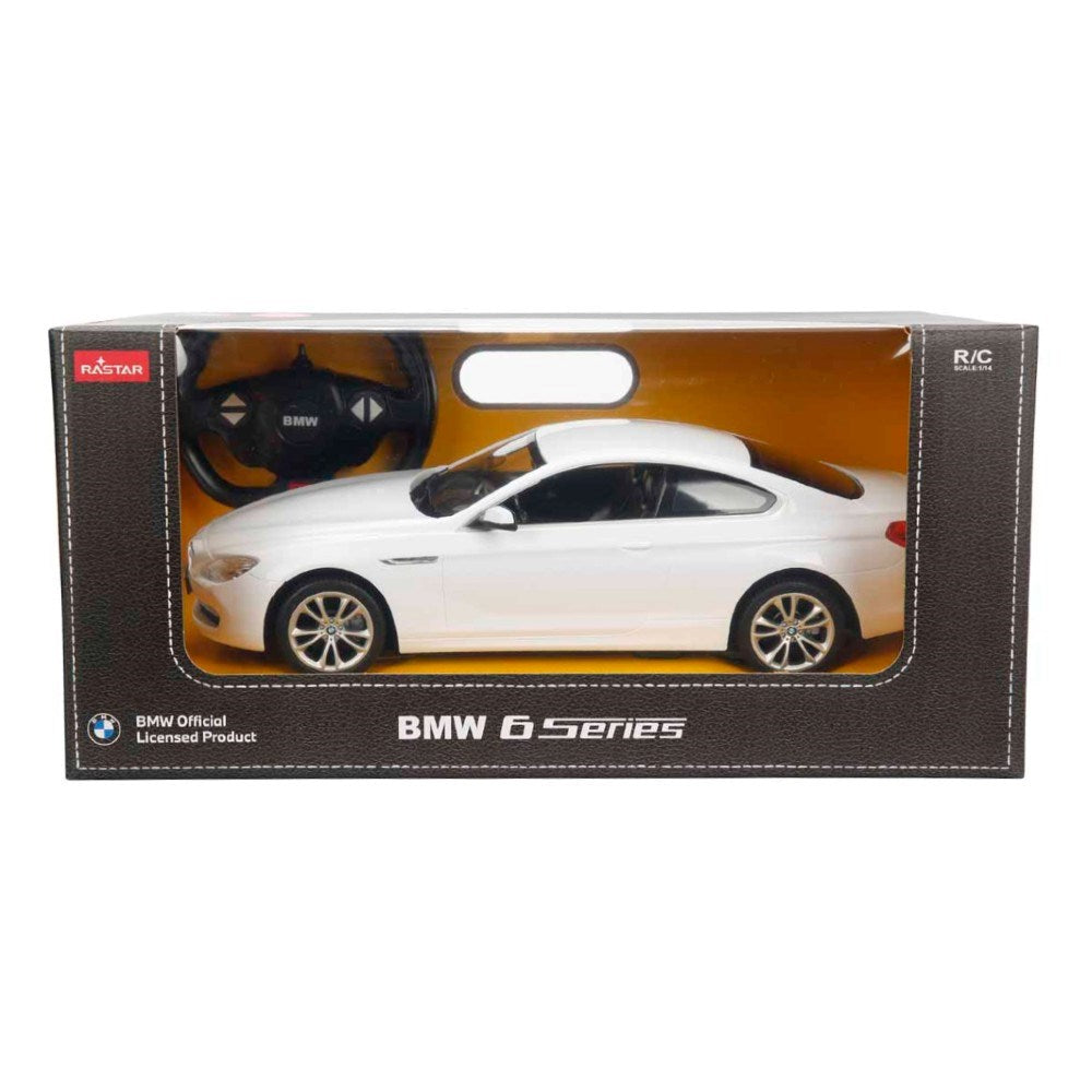 Rastar 1:14 Bmw 6 Serisi Uzaktan Kumandalı Araba 2.4 Ghz Işıklı Beyaz 34 Cm | 6 Yaş ve Üzeri Çocukla
