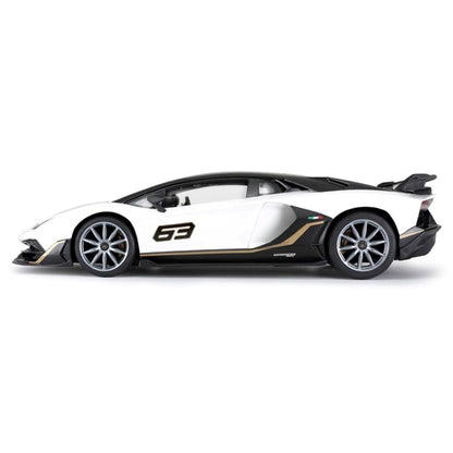 Rastar 1:14 Lamborghini Aventador SVJ Uzaktan Kumandalı Araba 2.4 Ghz Işıklı Beyaz 34 Cm | 6 Yaş ve 