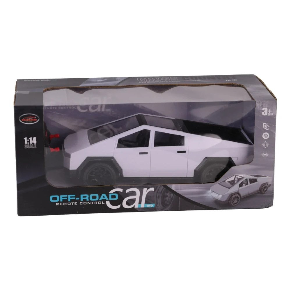 Roadracer 1:14 Cyber Uzaktan Kumandalı Kamyon 27 Mhz 27 Cm USB Şarj Işıklı Koyu Gri