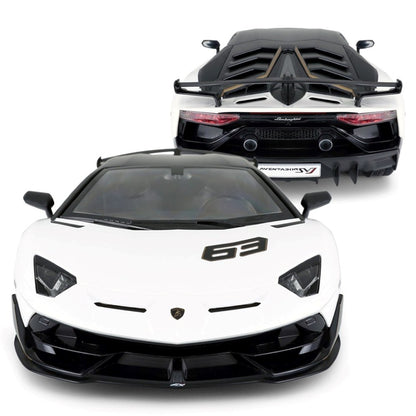 Rastar 1:14 Lamborghini Aventador SVJ Uzaktan Kumandalı Araba 2.4 Ghz Işıklı Beyaz 34 Cm | 6 Yaş ve 