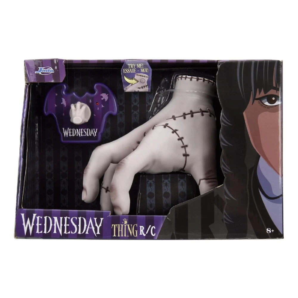 Jada 1:1 RC Wednesday Thing Uzaktan Kumandalı Figür El | 2.4 Ghz USB Şarj 18 Cm Boyutunda Animasyonlu Yürüyen El 8+ Yaş ve Üzeri Çocuklar İçin Şimdi Kumoyu'da!