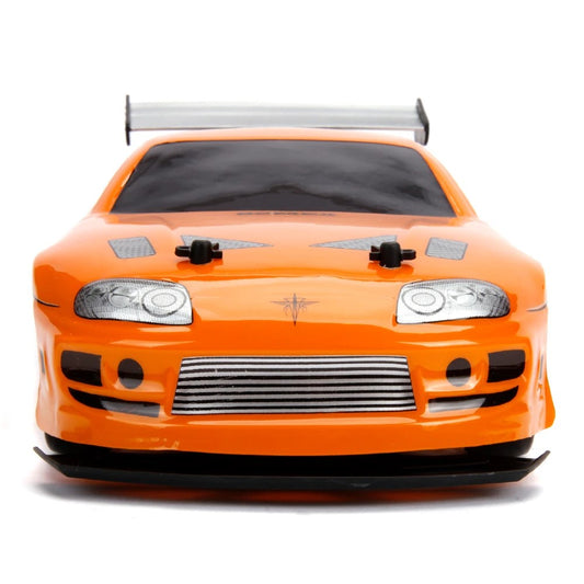 Jada 1:10 RC Brian's 1995 Toyota Supra MK4 Drift Uzaktan Kumandalı Araba | 2.4 Ghz USB Şarj 42cm 9 Km/s 4WD Fast & Furious  8+ Yaş ve Üzeri Çocuklar İçin
